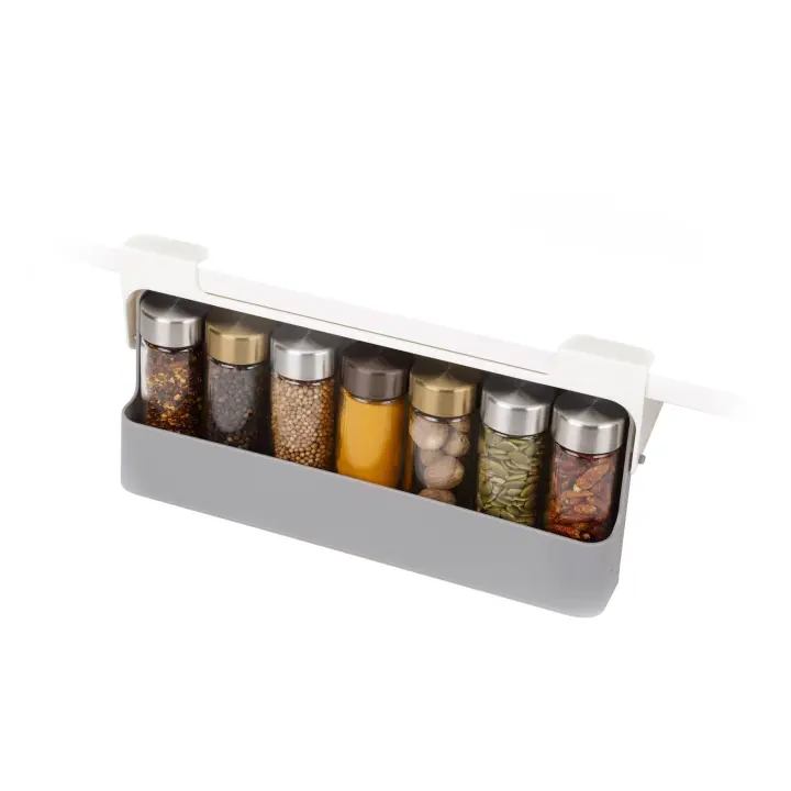 CupboardStore en armaria, almacenamiento de Cocina Debajo del estante Especiero, organizer Gris - 1