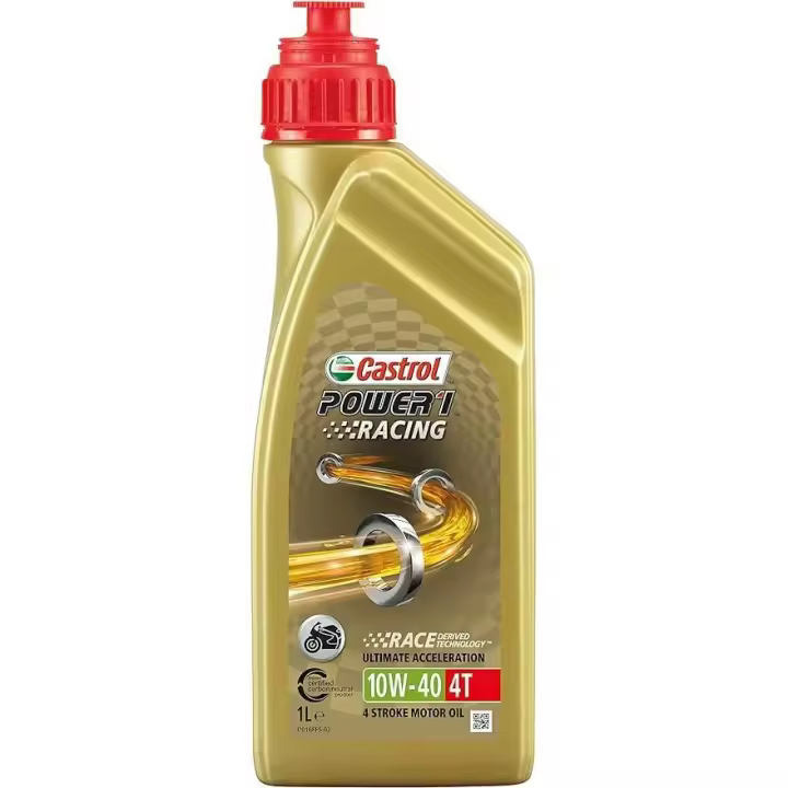 Castrol POWER1 Racing 4T 10W-40 Aceite de Moto 1L - 1