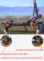 Freno De Disco Hidráulico XOD Para Patinetes Eléctricos Y Bicicletas Eléctricas Compatible Con KuKirin G2 G2MAX G3PRO G4 G5 Material De Aleación De Aluminio - details 0