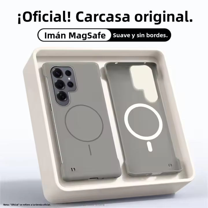 Funda Protectora Magnética Para Samsung Galaxy S25 S26 S24 Ultra S23 S22 S21 plus A56 A55 A35 A16 A15 A54 A34 Compatible Con Magsafe - 1