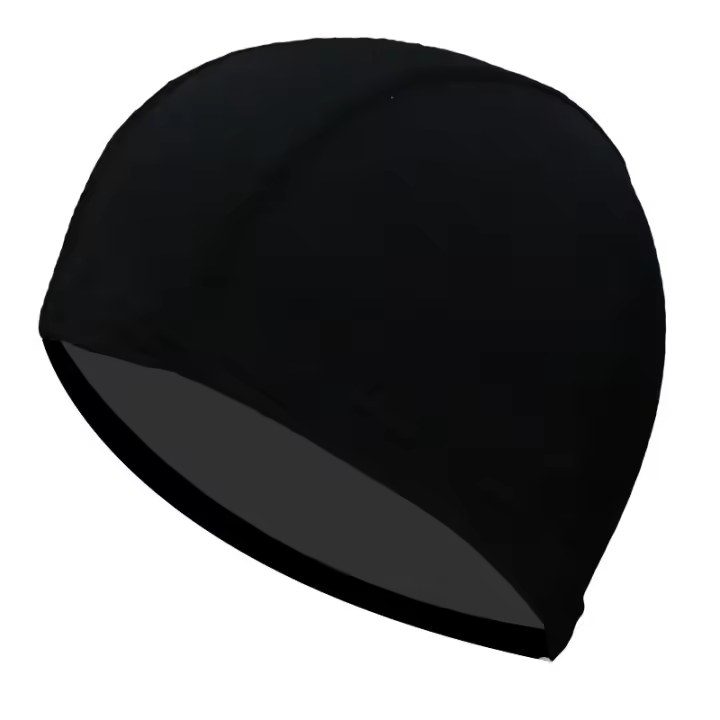 Gorro De Natación Elástico De Nylon Para Hombres Y Mujeres Tamaño Libre Protección De Orejas Para Cabello Largo Gorro De Piscina Ultradelgado - 1