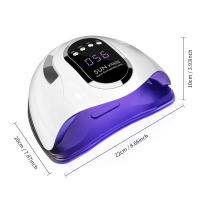 Lámpara Profesional Para Secado De Uñas X10MAX 280W Máquina De Secado De Esmalte De Manicura Con Sensor Automático UV LED - details 6