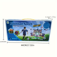 Set De Retenedor De Tela Para Goles De Fútbol Collapsible Portátil 88CM Con Codo De Inflador De Bolas Unisex - details 6