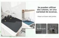 Mantel De Cocina Grande Absorbente Rápido Drenaje Para Platos Y Cubiertos Funda Para Grifo De Cocina Y Baño Ecológico Moderno - details 3