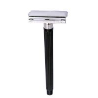 Afeitadora Manual Para Hombres Cuchillo De Acero Inoxidable Doble Faja Antiguo Clásico Herramienta De Eliminación De Vello - details 4