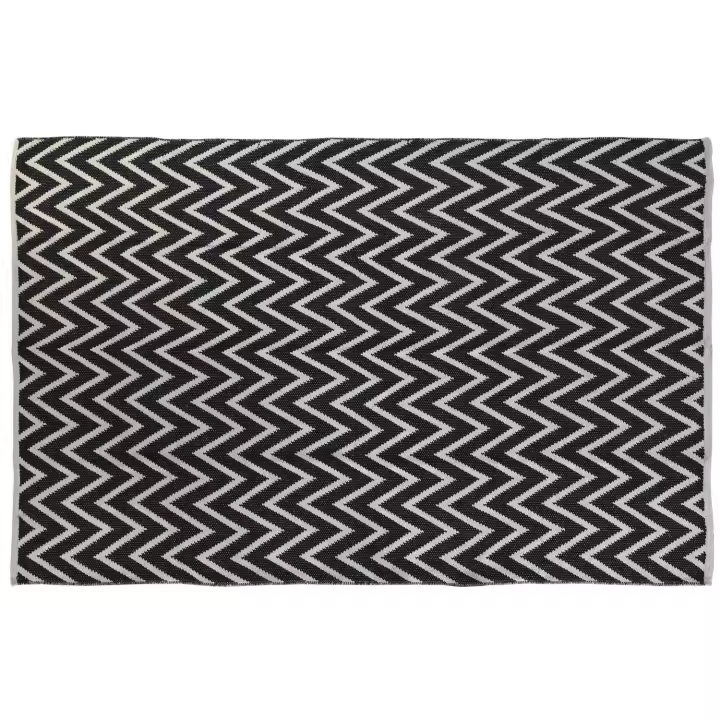 ALFOMBRA ALGODON 160X230X1 1300 GSM ZIGZAG TX205268 - 1