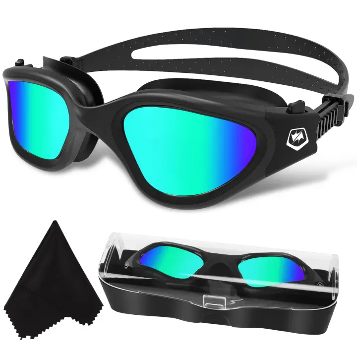 Gafas de Natation polarizadas Gafas de Natation para Piscinas Antivaho Anti UV Sin fugas-Lenes - 1