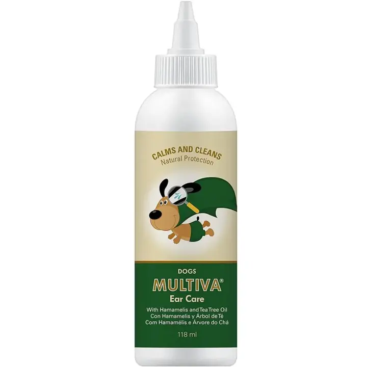 MULTIVA® Ear Care Dogs 118 ml solución ótica natural para perros Vetnova - 1