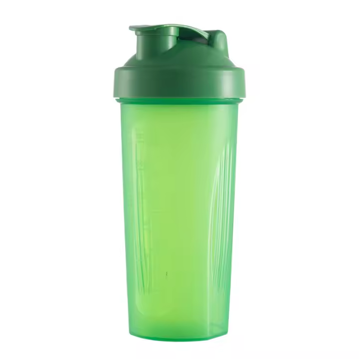 Botella De Proteína 600ML 20Oz Plástico Portátil Para Deportistas Y Enthusiasts De La Fitness Resistente a Fugas Cacerola Deportiva Para Adultos - 1