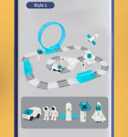 Juguete De Tren Eléctrico Espacial Desmontable Y Montable Para Mejorar La Habilidad Manual Regalo De Navidad Y Acción Para Niños De 7 a 12 Años Y Adultos - details 14