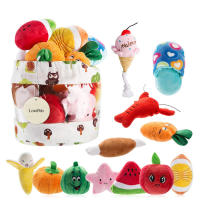 Juguetes Suaves Para Perros De Tamaño Pequeño Y Medio 10/20/50 Pack Juguete Squeaky De Peluche Juegos Interactivos Para Mascotas - details 1