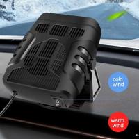 Calefactor De Coche Eléctrico Portátil 12V/24V Ventilador De Aire Secador Para Parabrisas Desescarchas Y Deshielo Accesorios De Calentamiento - details 0