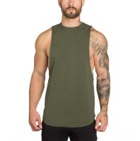 Chaleco Transpirable Para Hombre Color Sólido Verano Estilo Casual Cuello Redondo Absorbente De Humedad T-Shirt Deportiva - details 7