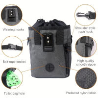 Bolsa Multifuncional Portátil Para Perros Alimentos Para Entrenamiento De Cinturón Satchel Bolsa De Salida Para Mascotas - details 0