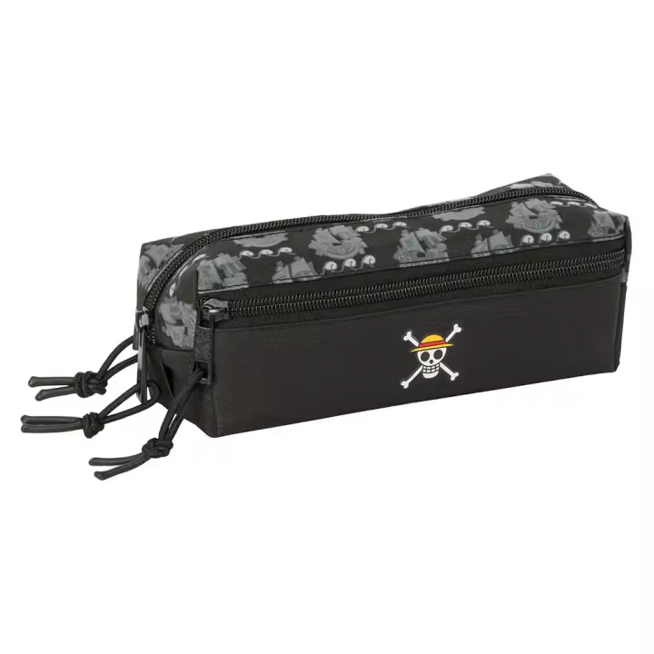 Safta Estuche De Lápices Triple One Piece Pirates 22 Cm - 1