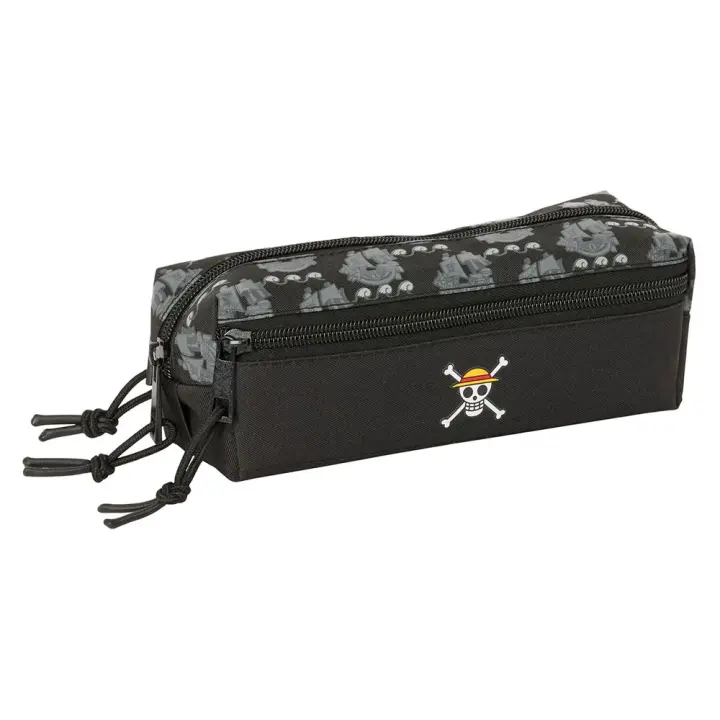 Safta Estuche De Lápices Triple One Piece Pirates 22 Cm - 1