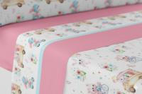 Juego de Sábanas Pirineo Infantil 3 Piezas Conejos y Oceanos Miracle home - details 4