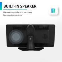 Podofo-Monitor inalámbrico para salpicadero de coche, Carplay, Airplay, Android Cast, compatible con tarjeta TF, cámara de respaldo, 10,36 pulgadas - details 9
