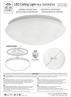 Lámpara Plafón LED Indonesia 20W - Ilumina tus Espacios con Estilo y Comodidad - Bel Air Home - details 0