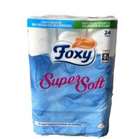 PACK AHORRO - 24 Rollos de papel higienico FOXY SuperSoft - details 0