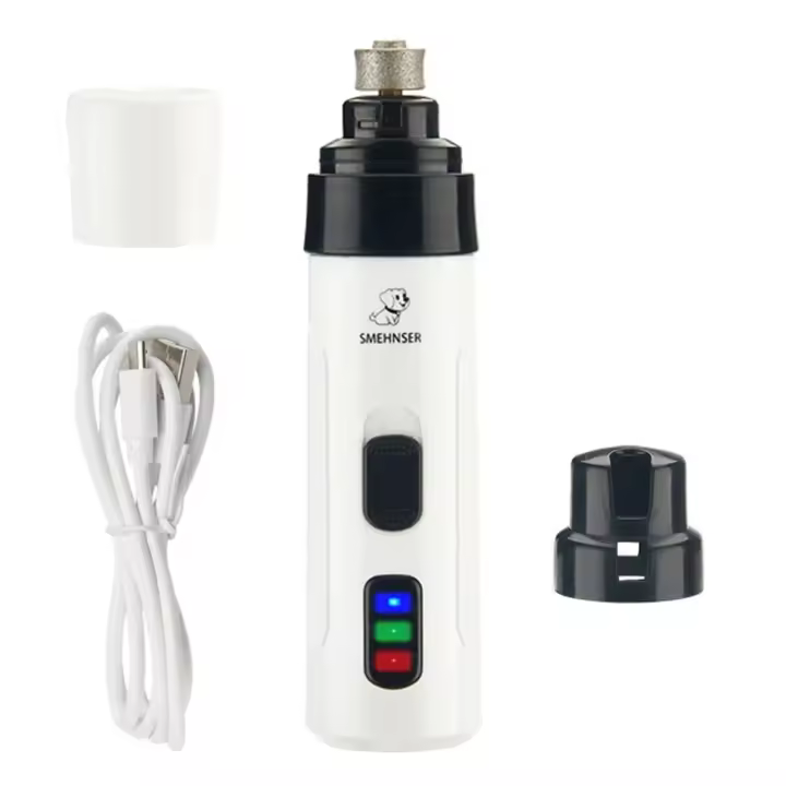 Cortauñas Para Perros Y Gatos Recargable USB Silencioso Y Sin Dolor Herramientas De Peluquería Para Uñas De Pies De Mascotas - 1