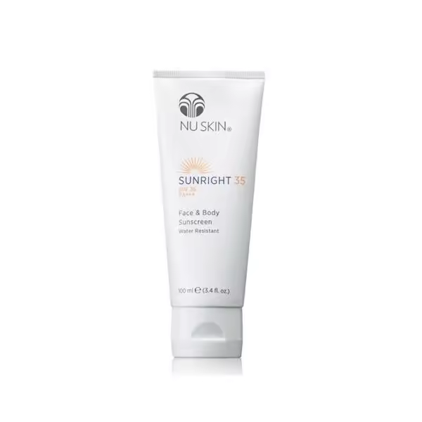 NUSKIN SUNRIGHT spf 35 PROTECTOR SOLAR DE CARA Y CUERPO 100 ML - 1
