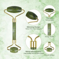 Juego De Herramienta De Masaje Facial Y Cuerpo Dispositivo De Belleza Stone Verde Exquisito Para Cuidado De La Piel Scraping Sheet - details 3