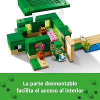 Lego Minecraft La casa tortuga de la Playa Lego  21254 - details 2