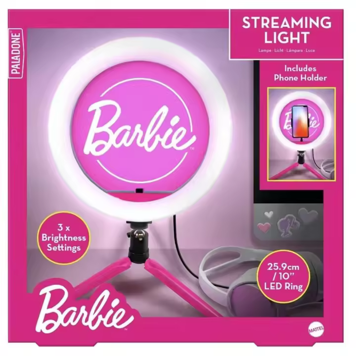 Aro de luz con tripode paladone barbie - 1