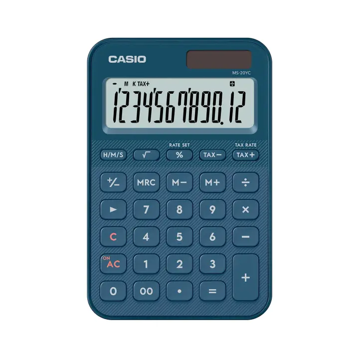 CASIO MS-20YC Azul marino / Calculadora de mesa - 1