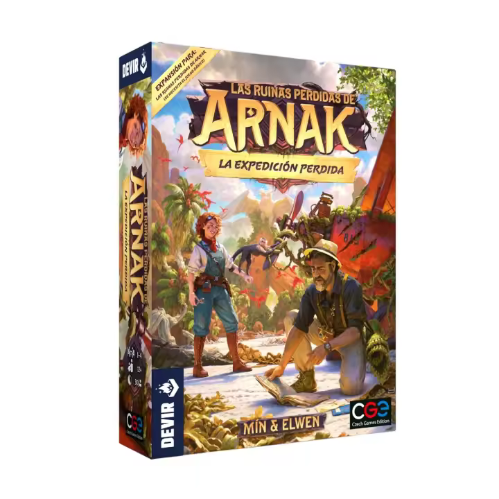 Las Ruinas Perdidas de Arnak: La Expedición Perdida. Expansión del juego base. Devir - 1