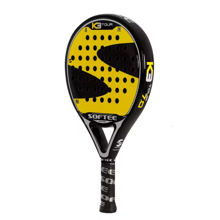 Pala Padel Softee K3 Tour 7.0 Yellow Made In Spain - 1