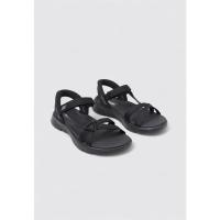 Skechers SLIP-INS: GO WALK FLEX SANDAL Sandalias Planas Mujer Negro - details 0