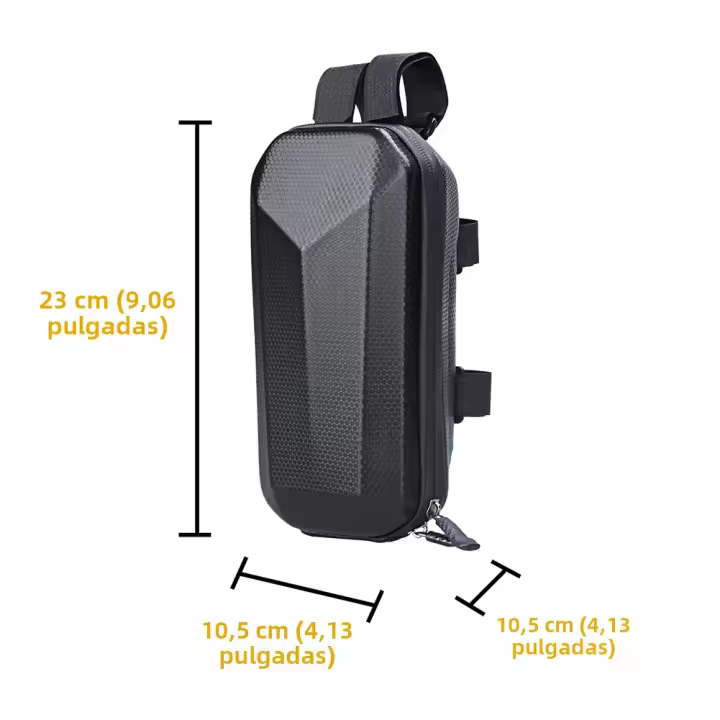 Bolsa De Almacenamiento Para Scooter Eléctrico 2/3/4L Impermeable Accesorio Para Manillar De Bicicleta Y Motocicleta Bolsa Portátil De Resina Duradera - 1