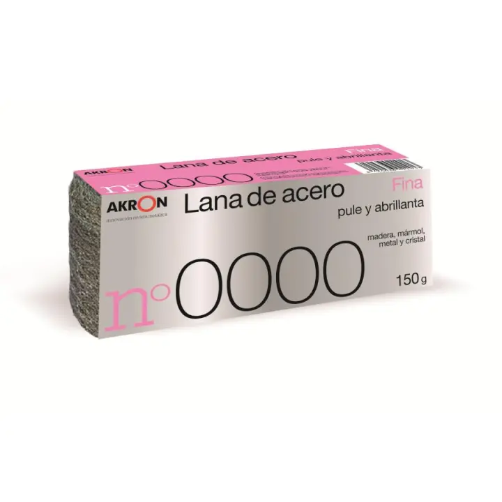 BARLESA-AKRON LANA DE ACERO BOBINA 150 GR. ESPECIAL BRICOLAJE - 1
