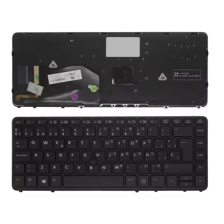 TECLADO PARA PORTÁTIL HP ELITEBOOK 840 G1 850 G1 840 G2 SERIES 730794-071 - 1