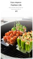 Herramienta De Barbacoa 430 Acero Inoxidable No Adhiere Al Exterior Para Asador Grill Con 18 Agujeros Eco-amigable - details 1