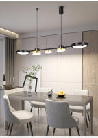 Lámpara Colgante Moderna LED Para Comedor Sala De Estar Oficina Iluminación Lineal Larga Para Mesa De Comedor Y Cocina - details 9
