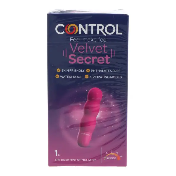 Control Velvet Secret Mini Estimulador 1 Ud Control - 1