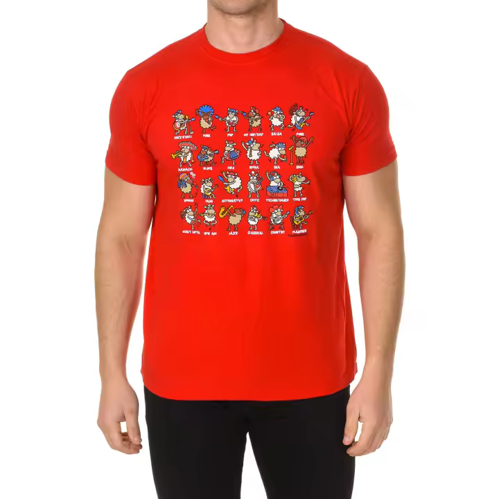 Kukuxumusu-Camiseta manga corta y cuello redondo MUSIC para Hombre - 1