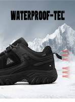 HIKEUP Zapatos De Senderismo Para Hombres Calidad Superior Duraderos De Cuero Suela De Goma Para Actividades Al Aire Libre Talla Verdadera - details 5