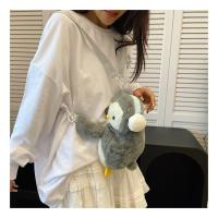 Mochila De Peluche Pingüino Kawaii Para Mujer Bolsa De Hombro Con Estilo Oveja Bolsa De Teléfono Móvil Y Monedas - details 10