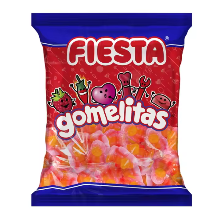 Fiesta Pingüinos Sabor Melocotón | Formato Bolsa 1KG - 1
