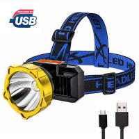 Linterna Frontal LED Portátil Recargable Por USB Torcha Cabeza Para Camping Ciclismo Pesca Luz De Emergencia Impermeable - details 0