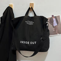 Bolso De Hombro Para Mujer De Lona De Alta Calidad 2023 Bolsa De Compras Estudiantes Bolso De Libros De Algodón Gran Tote Para Niñas Monedero - details 22