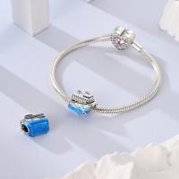 Encanto De Plata De 925 Para Pulsera Con Barco De Paseo Y Corazón Joyería Fina Para DIY Regalo Con Cuentas De Papel Y Rosas - details 42