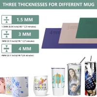 3Pcs Envoltura De Silicona Para Taza Tumbler De 20/16/12OZ Para Máquina De Presión Con 3 Grados De Espesor Accesorio Para Tazas Y Tumbler - details 5