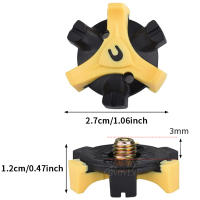 Llave De Tornillo Para Talones De Golf 1pc Set De Herramienta De Ajuste Y Retiro De Zapatos Duradero De Acero Inoxidable Con Mango De Plástico - details 0
