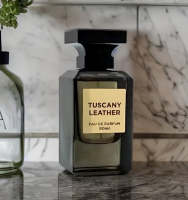 Tuscany Leather de Fragrance World Perfume Elegante Cuero Masculino dupe TOM FORD Larga duración Exlusivo - 80ml - details 2