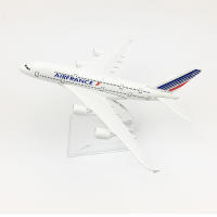 Modelo De Avión Air France Airbus A380 JASON TUTU 16cm Metal Diecast Escala 1/400 Sin Batería Para Mayores De 14 Años - details 1